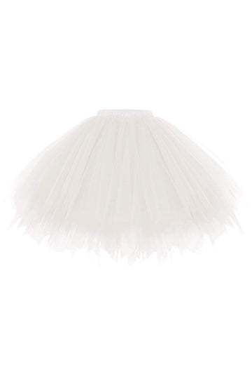 Short Tutu Ballet Bubble Skirt 50's Tulle Party Vintage Petticoat